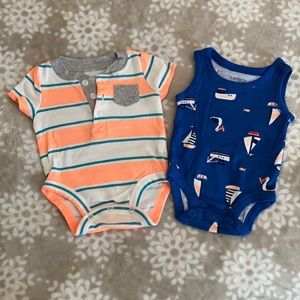 Carter’s baby boy bodysuit New Born